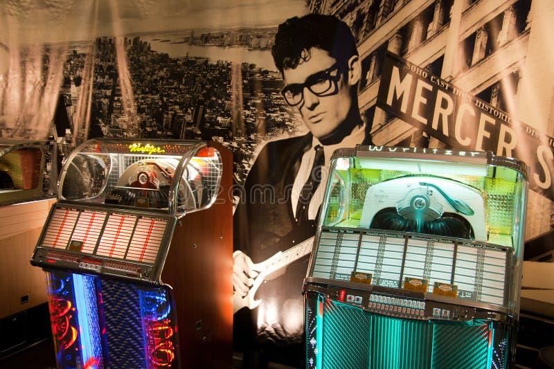 ROSMALEN, THE NETHERLANDS - OCTOBER 15: Classic Jukeboxes for sale at the Rock Around the Jukebox event on October 15, 2011 in Autotron Rosmalen, Holland. ROSMALEN, THE NETHERLANDS - OCTOBER 15: Classic Jukeboxes for sale at the Rock Around the Jukebox event on October 15, 2011 in Autotron Rosmalen, Holland