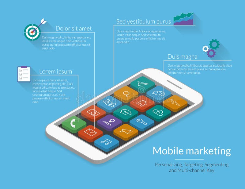 Vendita mobile royalty illustrazione gratis Vendita mobile royalty illustrazione gratis