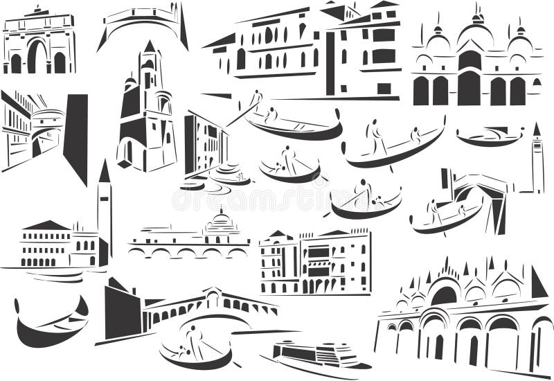 Venedig lizenzfreie abbildung
