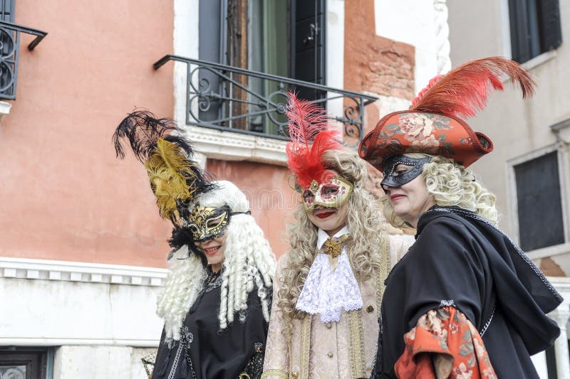 Venedig karneval 2019 royaltyfri fotografi Venedig karneval 2019 royaltyfri fotografi