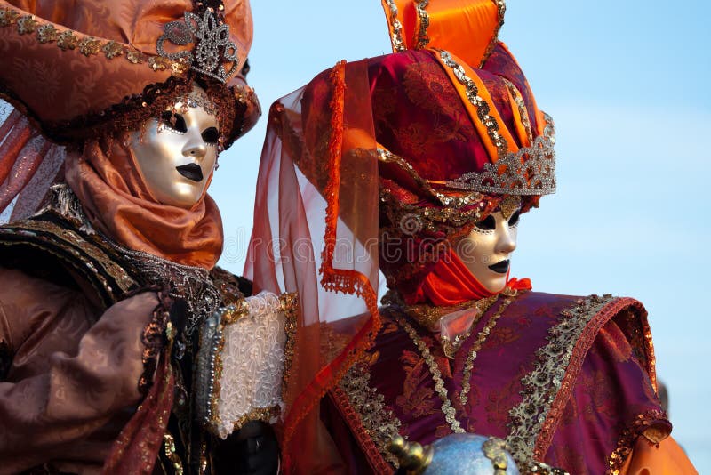 Venetian carnival masks