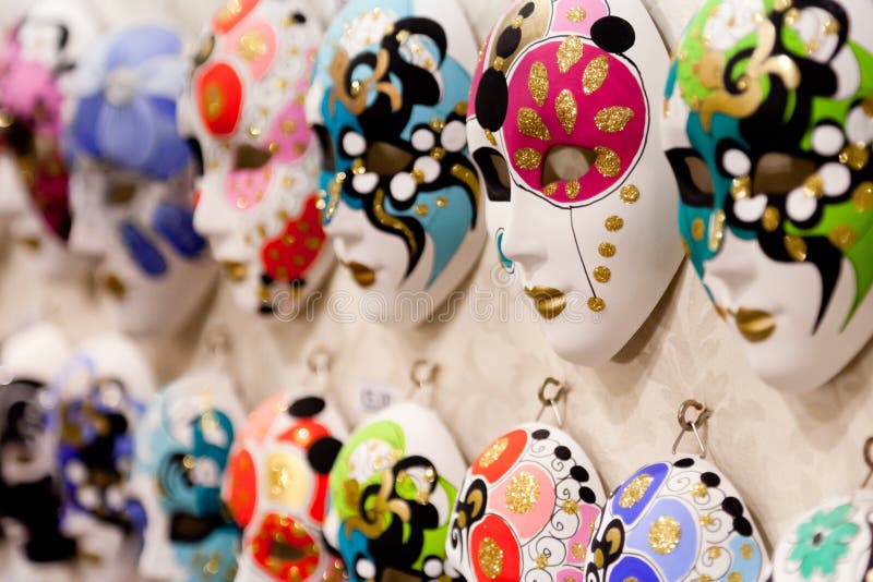 Venetian carnival masks