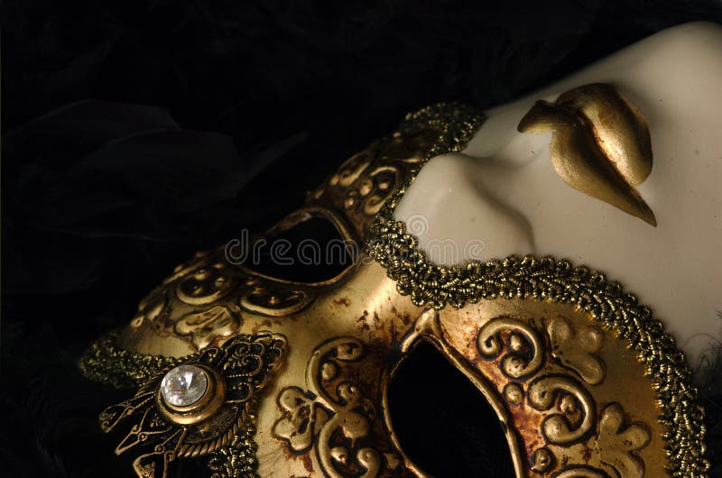 Venetian mask with Diamond. Venetian mask with Diamond