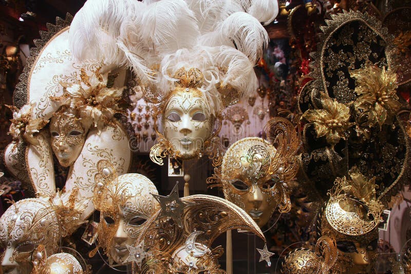 Venetian maskeringar arkivfoton Venetian maskeringar arkivfoton