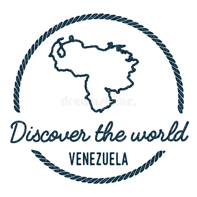 Venezuela Bolivarian republik av översiktsöversikten royaltyfri illustrationer Venezuela Bolivarian republik av översiktsöversikten royaltyfri illustrationer