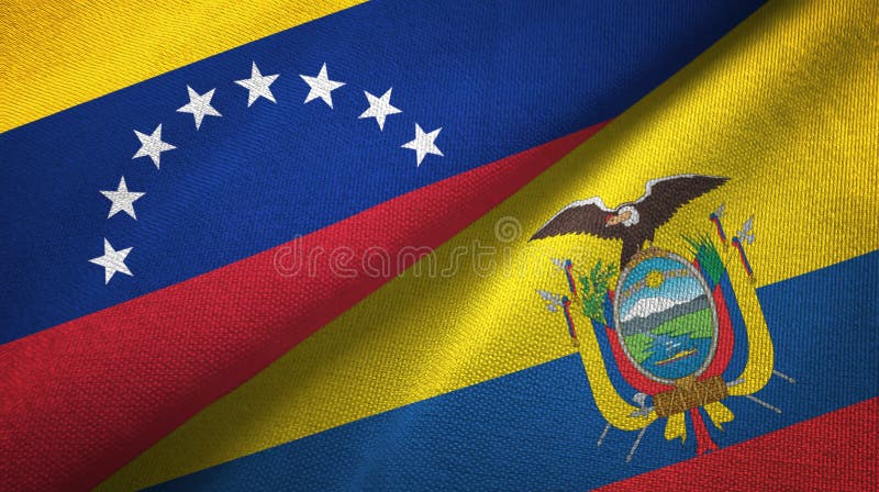 Venezuela Vs Ecuador Colorful Concept Smoke Flags Placed Side By Side Stock Illustration Illustration Of Holiday Conflict 126128747