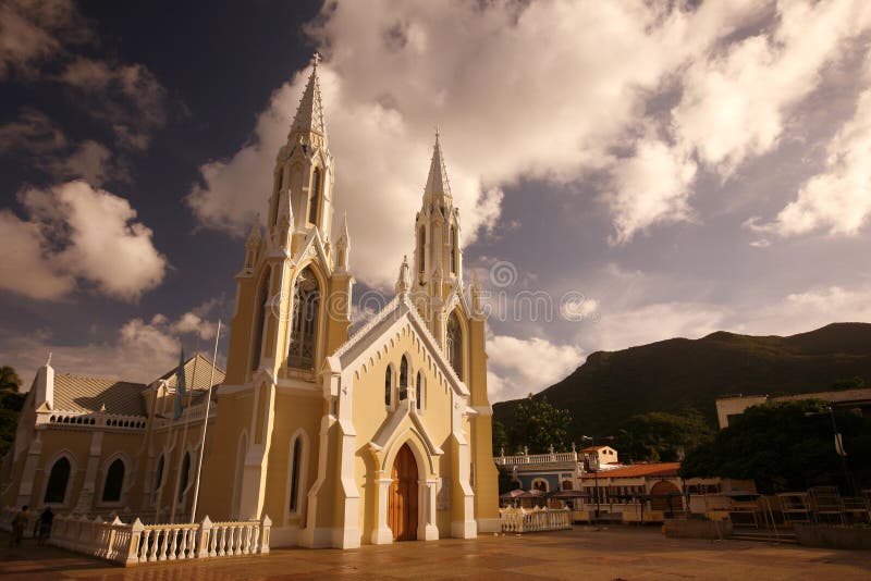 VENEZUELA ISLA MARGATITA CATEDRAL VAN ZUID-AMERIKA royalty-vrije stock foto's VENEZUELA ISLA MARGATITA CATEDRAL VAN ZUID-AMERIKA royalty-vrije stock foto's