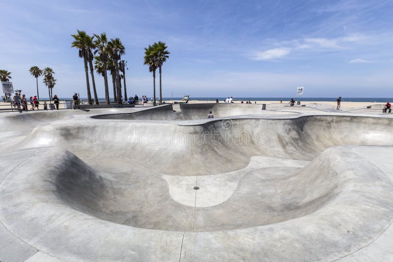 Venice Beack California Public Skate Board Park