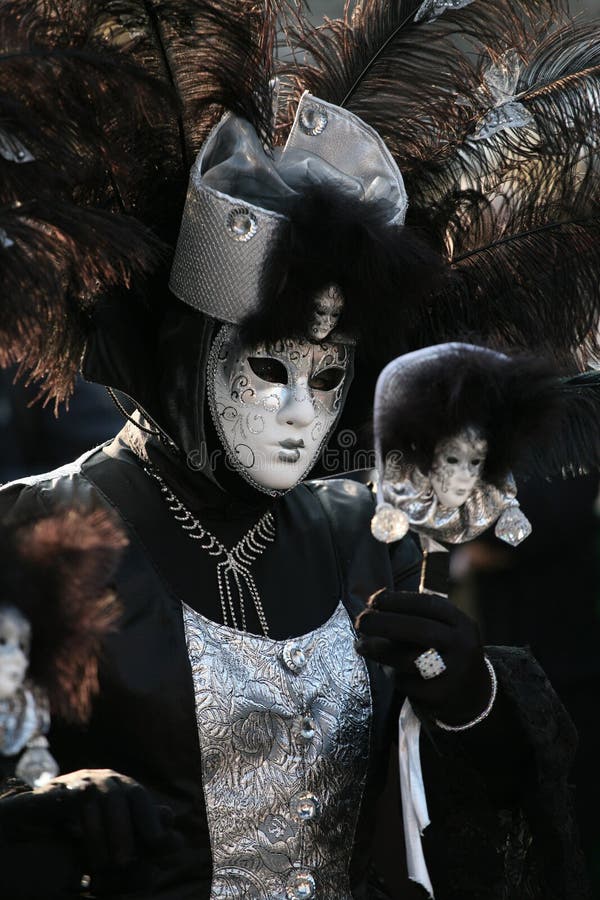 Venice carnival mask stock image. Image of decoration - 13802873