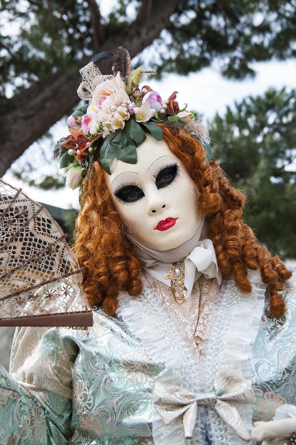 Venice carnival 2020 editorial stock photo. Image of feather 174907008