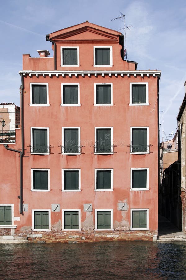 Venice, Italy - Water Front Facade