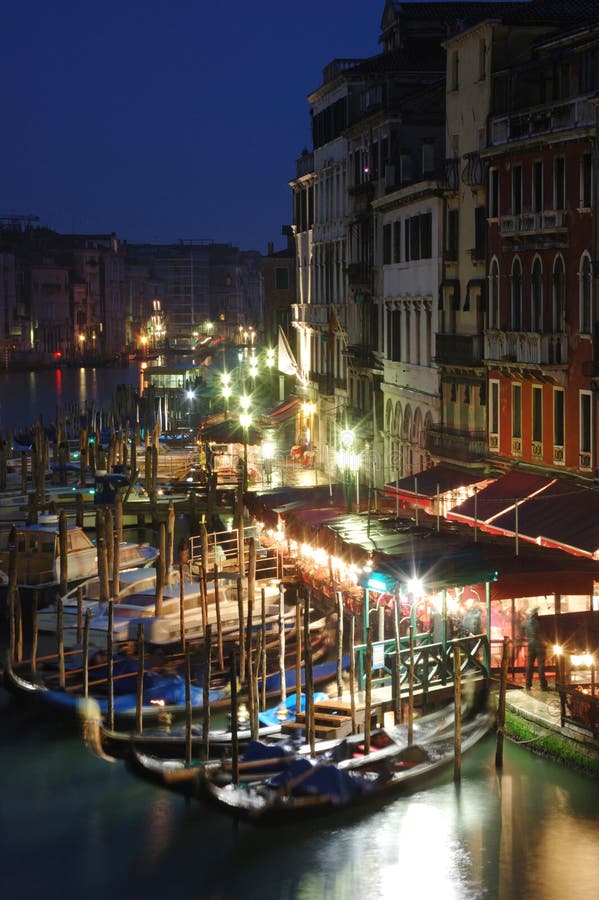 Venice night life ,Italy