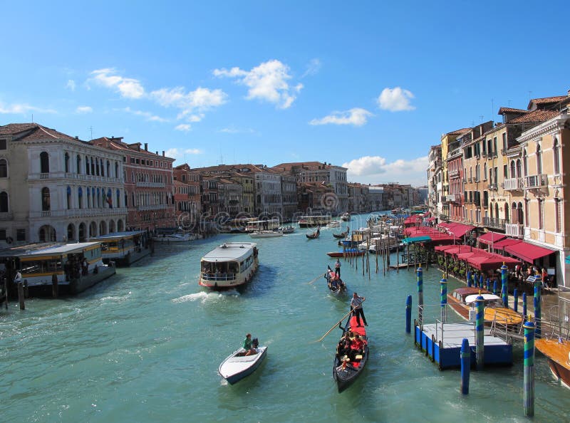 Venice s Grand Canal for Editorial