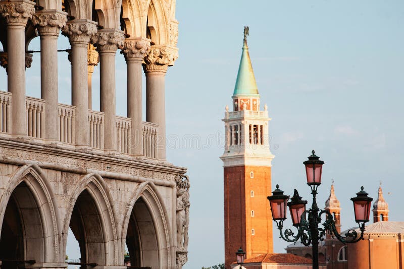 Venice from San Marco Square in late afternoon royalty free stock images Venice from San Marco Square in late afternoon royalty free stock images