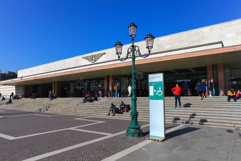 Venice Santa Lucia railway station building royalty free stock images Venice Santa Lucia railway station building royalty free stock images