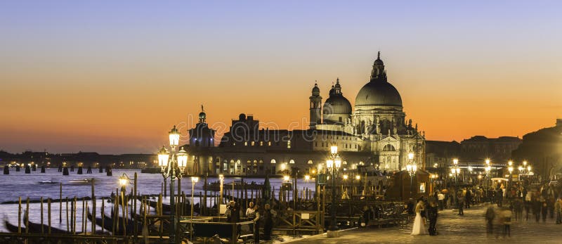 Venice in sunset. stock photos Venice in sunset. stock photos