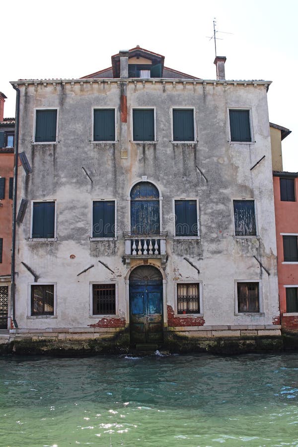 Venice Venezia Italy 2019 march city view from ship. Renaissance Buildings in sea stock photo Venice Venezia Italy 2019 march city view from ship. Renaissance Buildings in sea stock photo