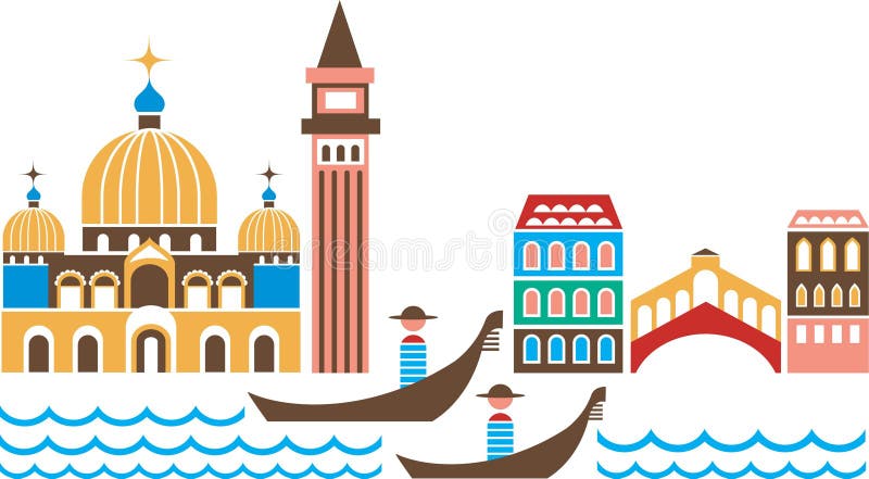 Venise illustration de vecteur Venise illustration de vecteur