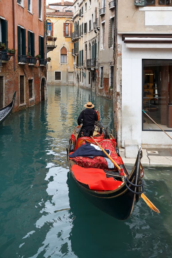 Vieille Carte Postale De Venise Image stock - Image du maison, vénitien