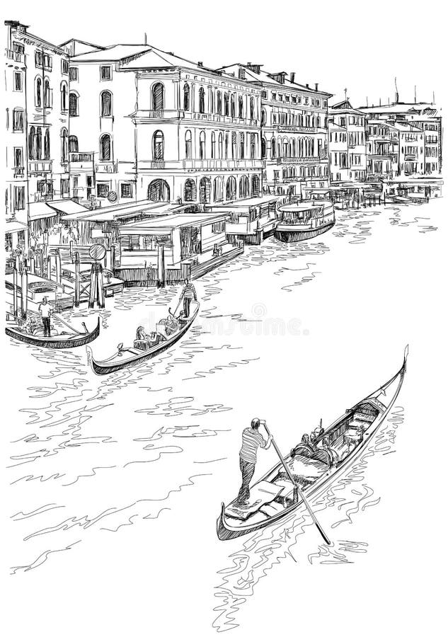 Venise - canal grand image libre de droits Venise - canal grand image libre de droits