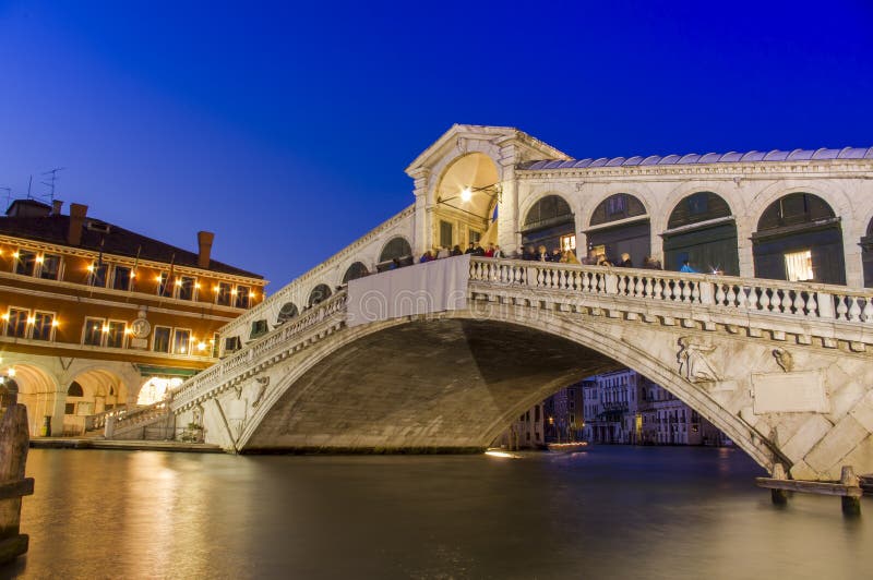 Venise la nuit photographie stock Venise la nuit photographie stock