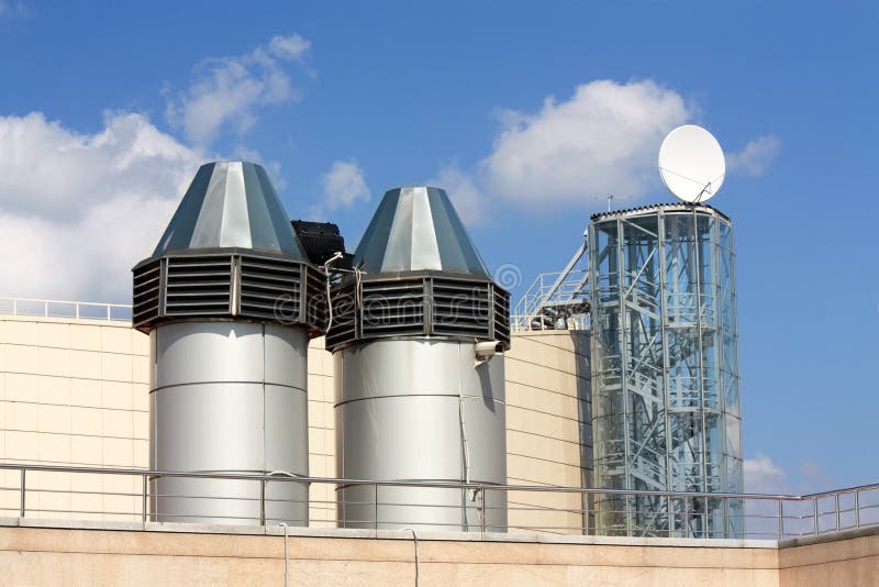 Vent apparatus on the roof