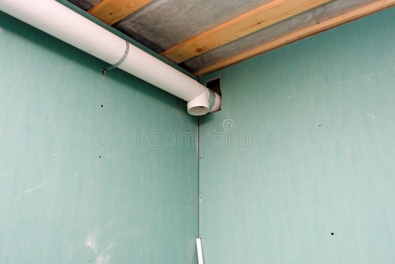 The vent pipe in the house stock image. Image of fresh 103880737