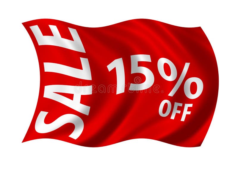 Venta el 15% apagado libre illustration Venta el 15% apagado libre illustration