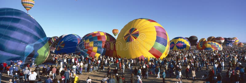 venticinquesima festa internazionale del pallone di Albuquerque, New Mexico fotografie stock venticinquesima festa internazionale del pallone di Albuquerque, New Mexico fotografie stock