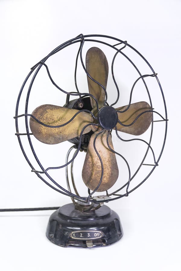 Ventilateur électrique de cru photos libres de droits Ventilateur électrique de cru photos libres de droits