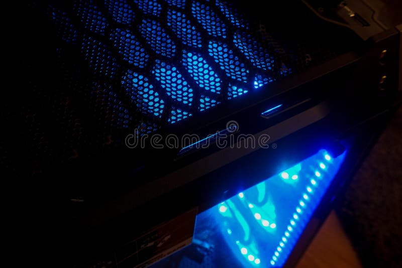 Ventilation for PC Unit Stock Photo Image of modern