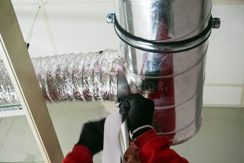 Download Ventilation system stock image. Image of silver, cold - 68995073