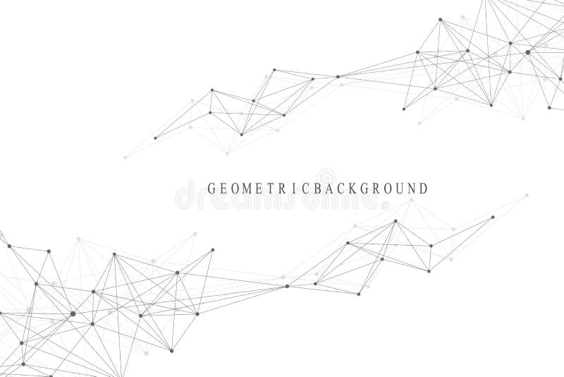 Verbindung des globalen Netzwerks Netz und großer Datensichtbarmachungshintergrund Globales Geschäft Auch im corel abgehobenen Be stock abbildung