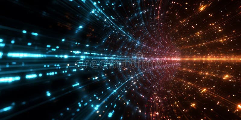 Verbluffende abstracte kosmische achtergrond van Nebula voor ontwerpprojecten vector illustratie