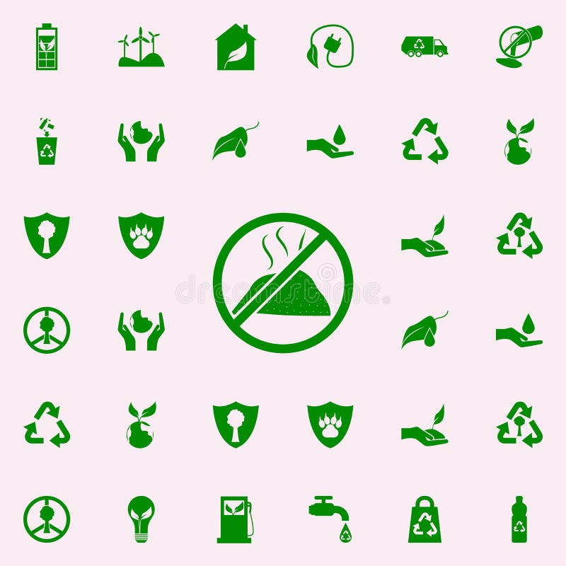 verbod op vuilnis groen pictogram voor Web wordt geplaatst dat en mobiel de pictogrammenalgemeen begrip van Greenpeace vector illustratie verbod op vuilnis groen pictogram voor Web wordt geplaatst dat en mobiel de pictogrammenalgemeen begrip van Greenpeace vector illustratie