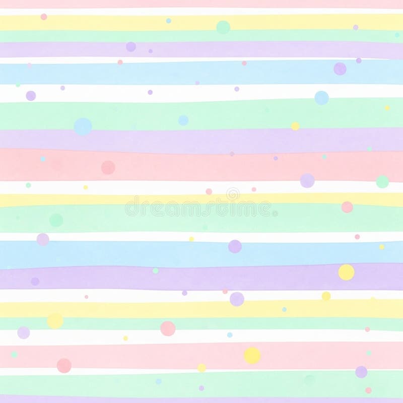 Verde, amarelo e roxo são intercalados com pontos pequenos e grandes ilustração royalty free