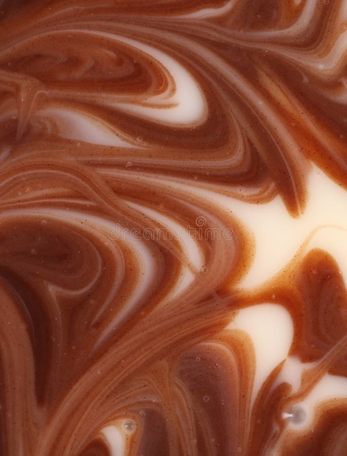 Verdraaide chocolade gemengde textuur. stock foto Verdraaide chocolade gemengde textuur. stock foto