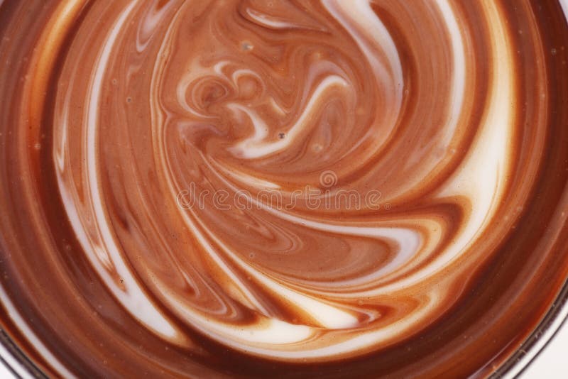 Verdraaide chocolade gemengde textuur stock afbeelding Verdraaide chocolade gemengde textuur stock afbeelding