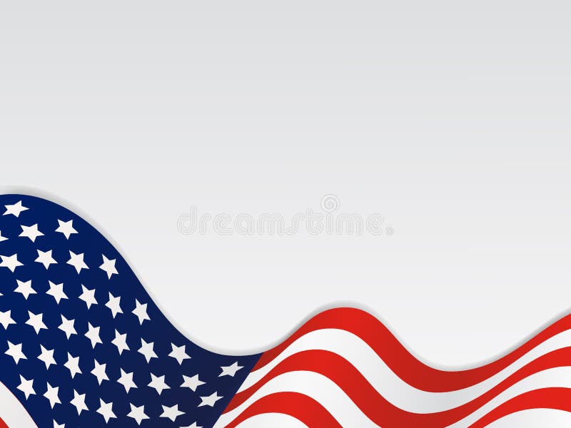 Vereinigter Zustand des gewellten Flaggen-Hintergrundes Amerikas stock abbildung Vereinigter Zustand des gewellten Flaggen-Hintergrundes Amerikas stock abbildung
