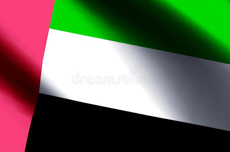 Verenigde Arabische emiraten royalty-vrije illustratie