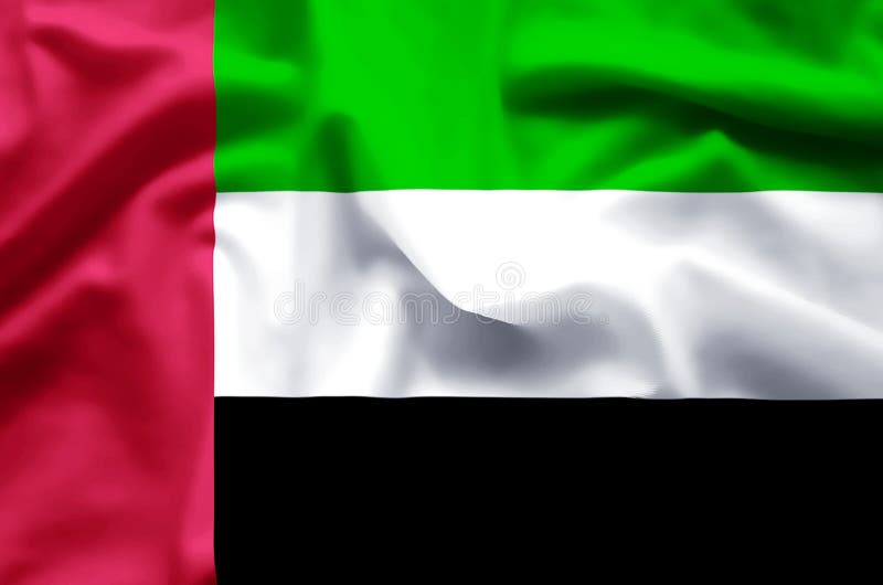Verenigde Arabische emiraten stock illustratie