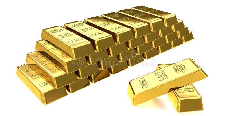 Verga d'oro illustrazione di stock Verga d'oro illustrazione di stock