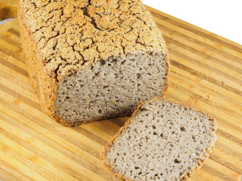 Vergist boekweitbrood royalty-vrije stock afbeelding Vergist boekweitbrood royalty-vrije stock afbeelding