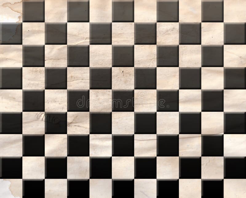 Tabuleiro de xadrez sujo ilustração stock. Ilustração de esporte - 8918448