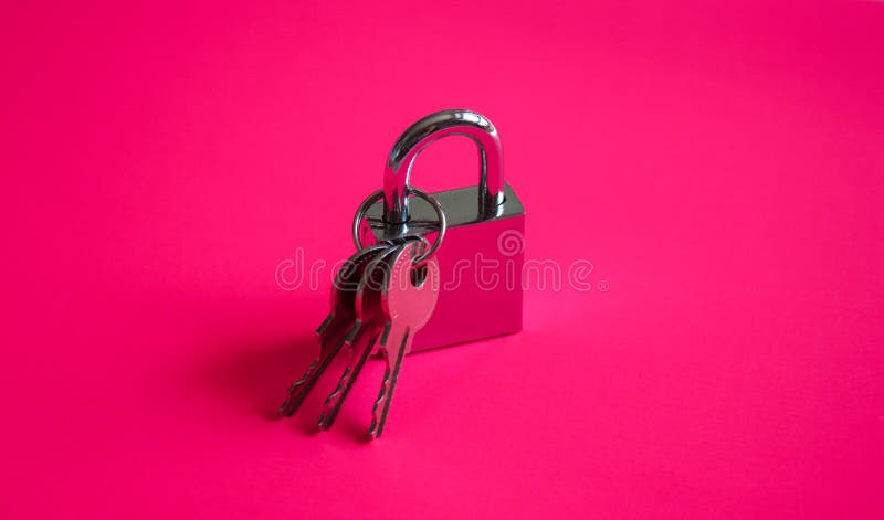 Verifique o fechamento e as chaves imagens de stock Verifique o fechamento e as chaves imagens de stock
