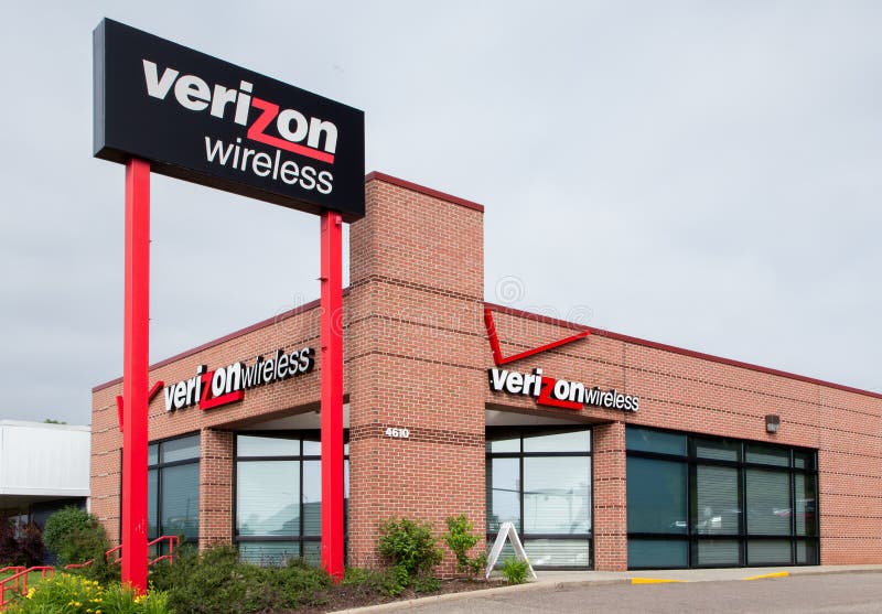 Verizon Wireless-Detailhandel royalty-vrije stock afbeeldingen Verizon Wireless-Detailhandel royalty-vrije stock afbeeldingen