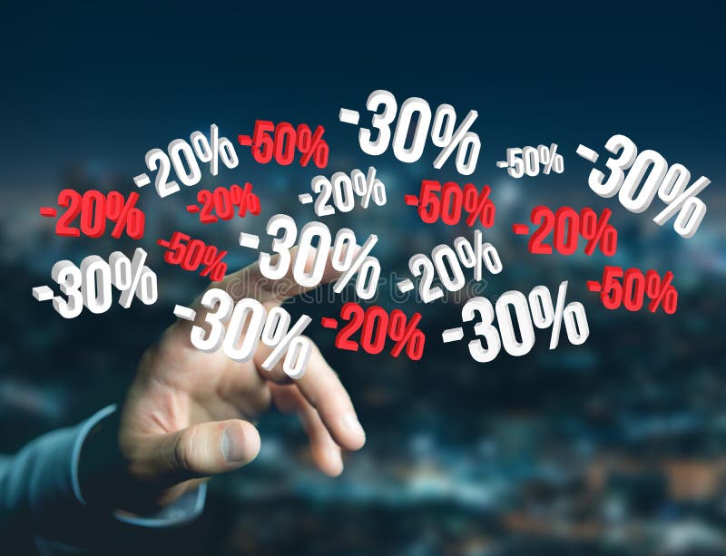 Verkaufsförderung 20% 30% und 50%, das über eine Schnittstelle - Shopp fliegt stockfotografie Verkaufsförderung 20% 30% und 50%, das über eine Schnittstelle - Shopp fliegt stockfotografie