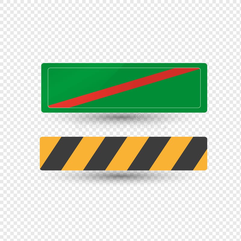 Verkeersteken van waarschuwing, benoemings gevaarlijke gebieden, richting het informeren stock illustratie Verkeersteken van waarschuwing, benoemings gevaarlijke gebieden, richting het informeren stock illustratie