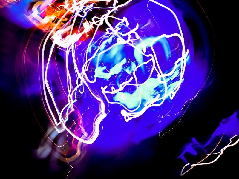 Verkenning van de abstracte blauwachtergrond van de planeet. kleurrijke wazig achtergrond stock foto's Verkenning van de abstracte blauwachtergrond van de planeet. kleurrijke wazig achtergrond stock foto's