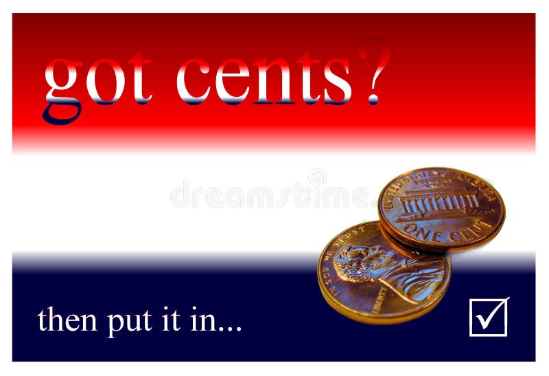 Verkiezing 2008 stock illustratie Verkiezing 2008 stock illustratie